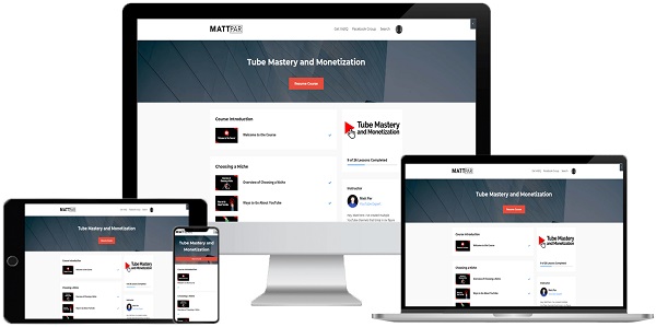 Matt Par – Tube Mastery and Monetization 3.0 Matt Par – Tube Mastery and Monetization 3.0