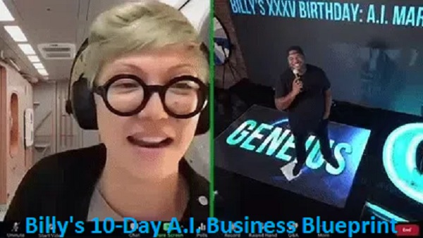 Billy’s 10-Day A.I. Business Blueprint Billy's 10-Day A.I. Business Blueprint