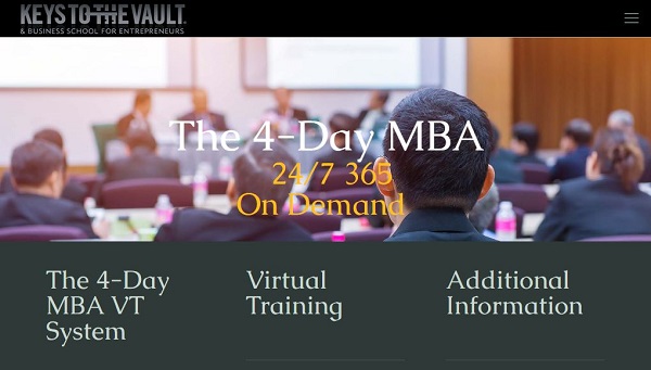 Keith Cunningham 4 Day Mba