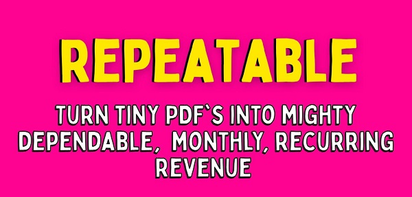 Repeatable – Ryan Lee Repeatable - Ryan Lee